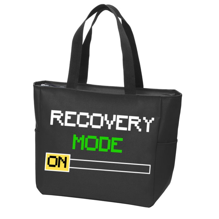 Recovery Mode On Zip Tote Bag