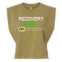 Recovery Mode On Garment-Dyed Women's Muscle Tee