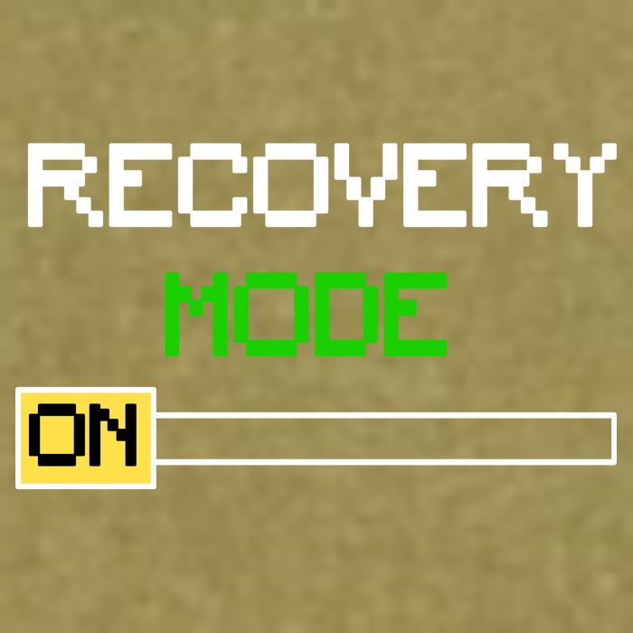 Recovery Mode On Garment-Dyed Women's Muscle Tee