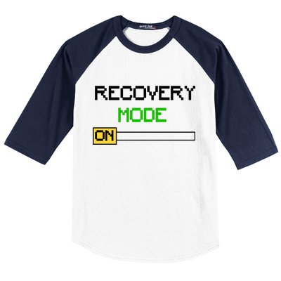 Recovery Mode On Baseball Sleeve Shirt