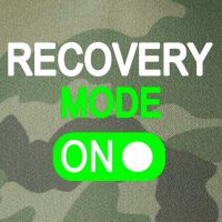 Recovery Mode On Funny Legacy Tie Dye Trucker Hat