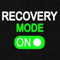 Recovery Mode On Funny Ladies PosiCharge Tri-Blend Wicking Tank