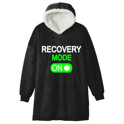 Recovery Mode On Funny Hooded Wearable Blanket
