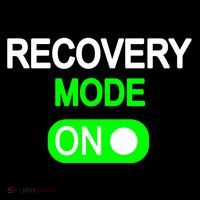 Recovery Mode On Funny 7-Panel Snapback Hat