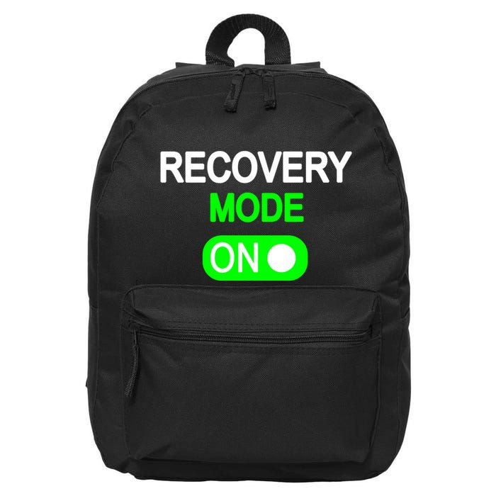 Recovery Mode On Funny 16 in Basic Backpack