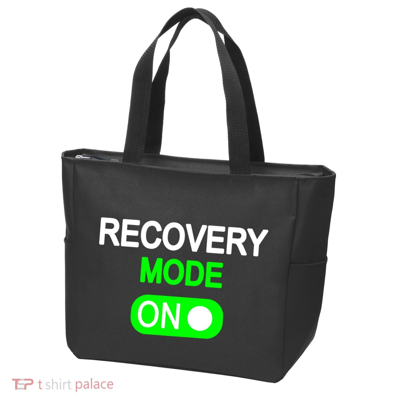 Recovery Mode On Funny Zip Tote Bag