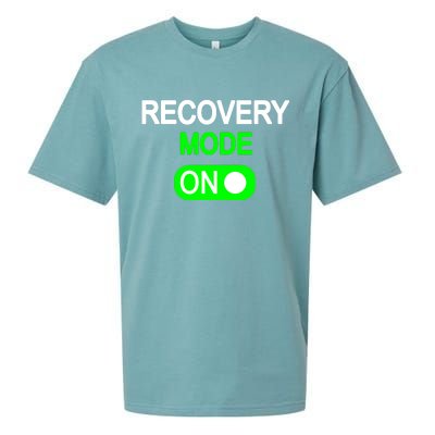 Recovery Mode On Funny Sueded Cloud Jersey T-Shirt