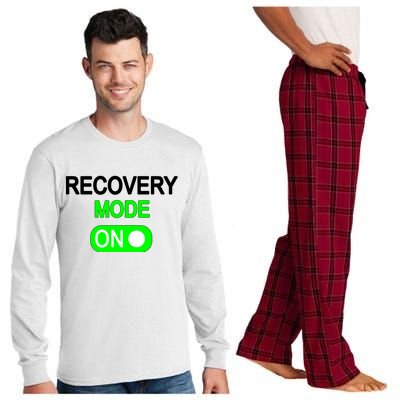 Recovery Mode On Funny Long Sleeve Pajama Set