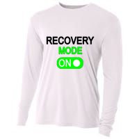Recovery Mode On Funny Cooling Performance Long Sleeve Crew