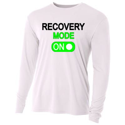 Recovery Mode On Funny Cooling Performance Long Sleeve Crew