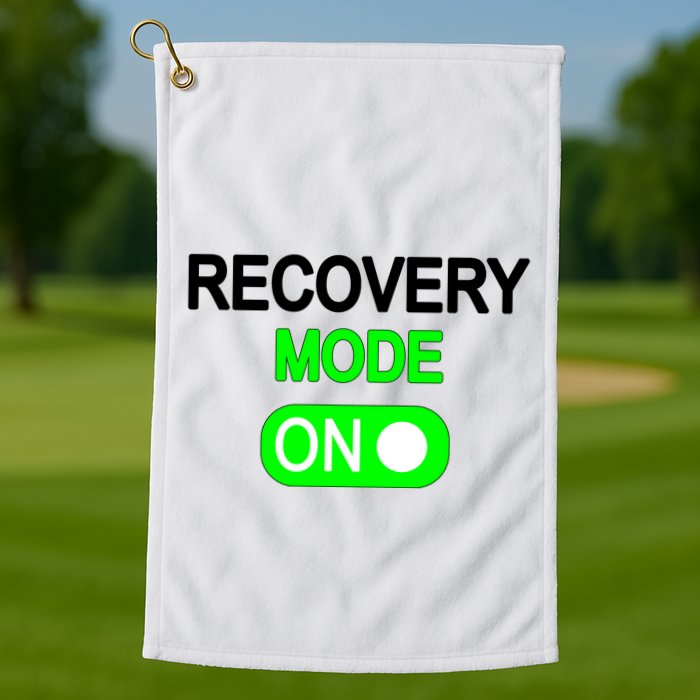 Recovery Mode On Funny Golf Towel
