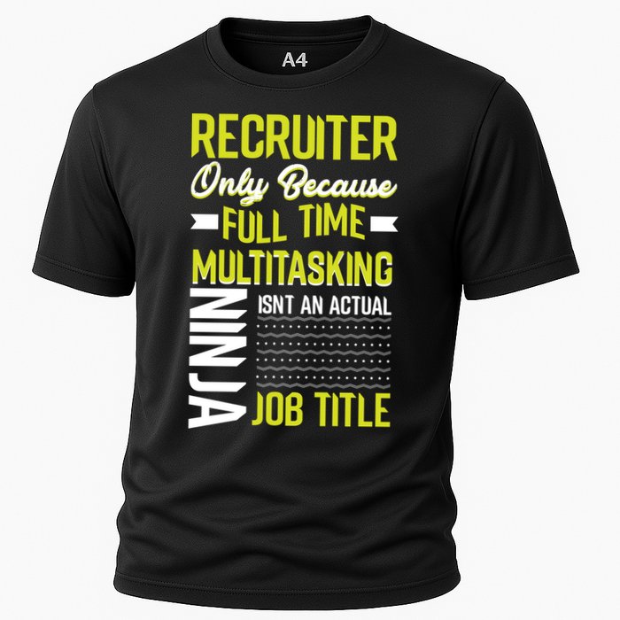Recruiter Full Time Multitasking Job Title Performance Shirt
