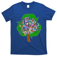 Recycle Reuse Reduce Flower Tree T-Shirt