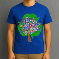 Recycle Reuse Reduce Flower Tree T-Shirt