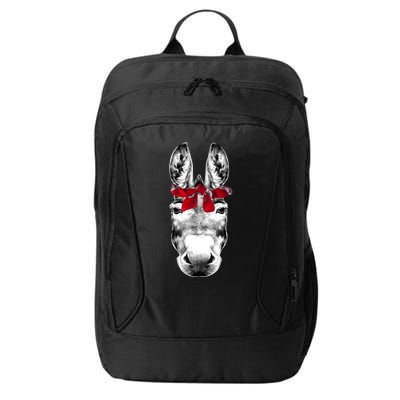 Red Bandanna Gangster Donkey City Backpack