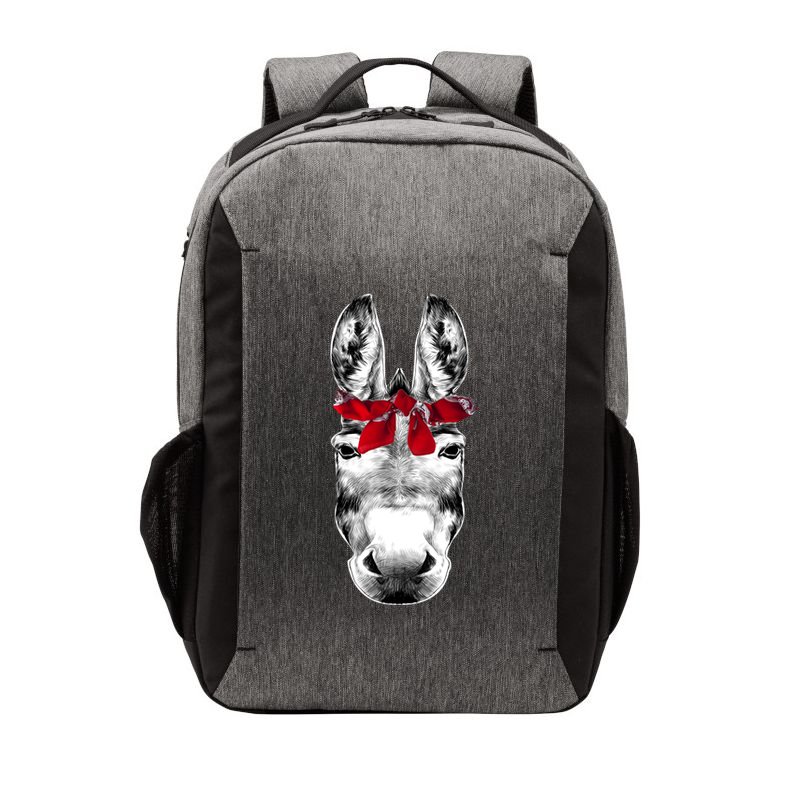 Red Bandanna Gangster Donkey Vector Backpack