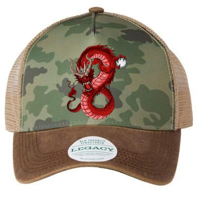 Red Dragon Legacy Tie Dye Trucker Hat