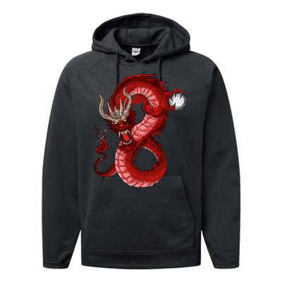 Red Dragon Performance Fleece Hoodie