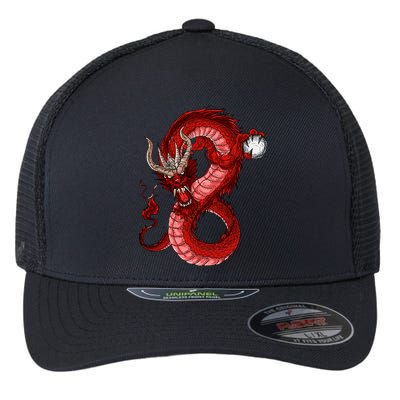 Red Dragon Flexfit Unipanel Trucker Cap