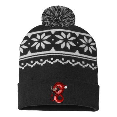 Red Dragon USA-Made Snowflake Beanie