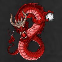 Red Dragon Trucker Hat