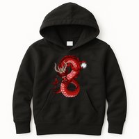 Red Dragon Kids Hoodie