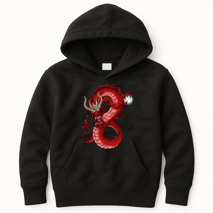 Red Dragon Kids Hoodie