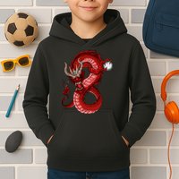 Red Dragon Kids Hoodie