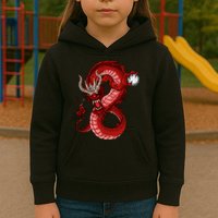 Red Dragon Kids Hoodie