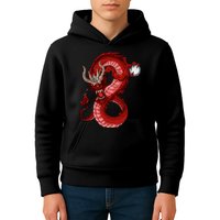 Red Dragon Kids Hoodie
