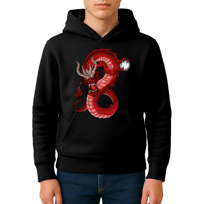 Red Dragon Kids Hoodie
