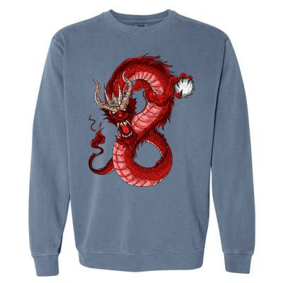 Red Dragon Garment-Dyed Sweatshirt