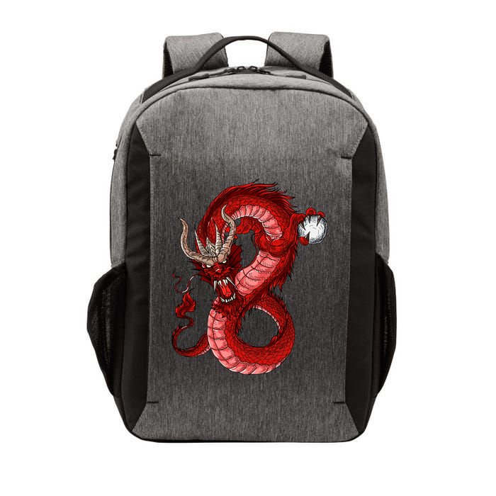 Red Dragon Vector Backpack
