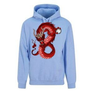 Red Dragon Unisex Surf Hoodie