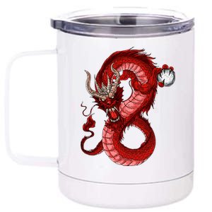 Red Dragon 12 oz Stainless Steel Tumbler Cup