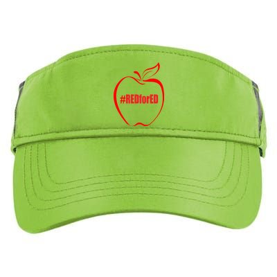 Red For Ed Adult Drive Performance Visor