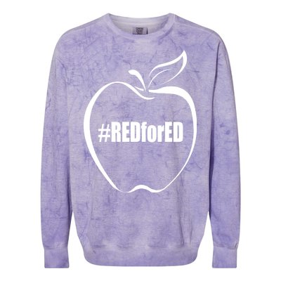 Red For Ed Colorblast Crewneck Sweatshirt