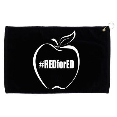 Red For Ed Grommeted Golf Towel