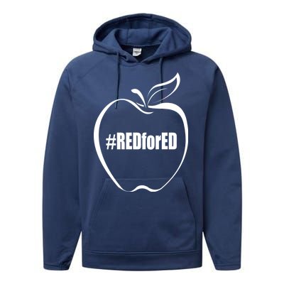 Red For Ed Performance Fleece Hoodie