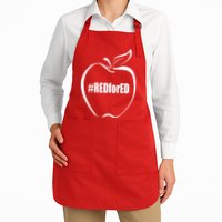 Red For Ed Apron