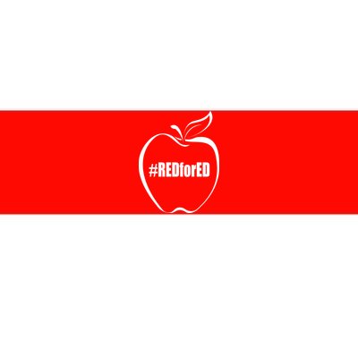 Red For Ed Bumper Sticker