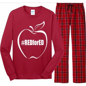 Red For Ed Long Sleeve Pajama Set