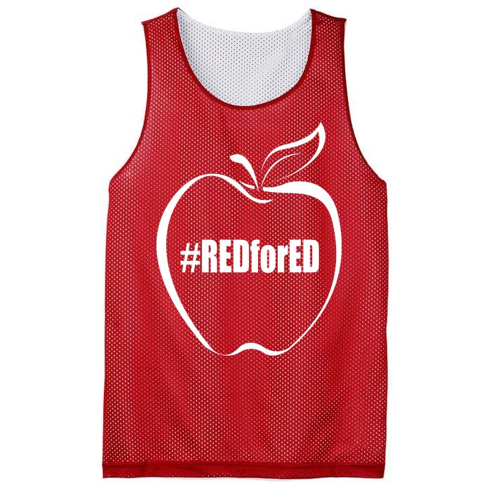 Red For Ed Mesh Reversible Basketball Jersey Tank