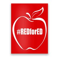 Red For Ed Poster