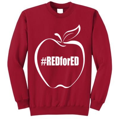 Red For Ed Tall Sweatshirt