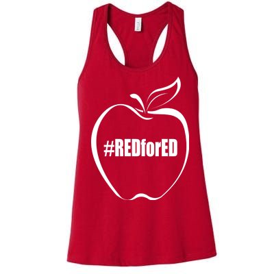 Red For Ed Women's Racerback Tank