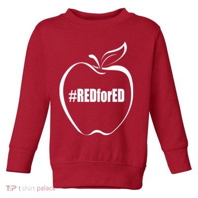 Red For Ed Toddler Sweatshirt