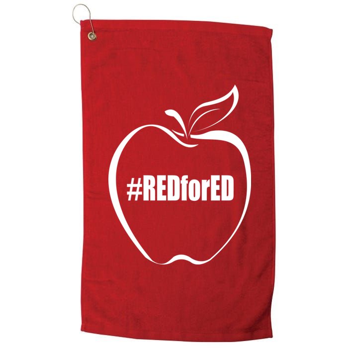 Red For Ed Platinum Collection Golf Towel