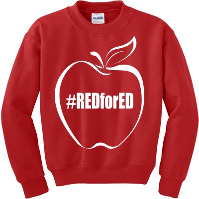 Red For Ed Kids Sweatshirt