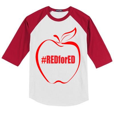 Red For Ed Kids Colorblock Raglan Jersey